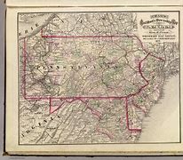 Image result for State Map of PA