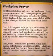 Image result for Work Day Prayer