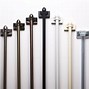 Image result for Small Cafe Curtain Rod with Rings
