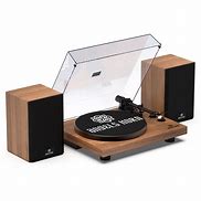 Image result for Portable Turntable with Speakers
