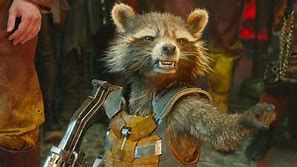 Image result for Rocket at the End of Guardians of the Galaxy