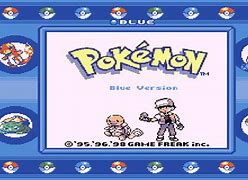 Image result for Pokémon Blue Title Screen