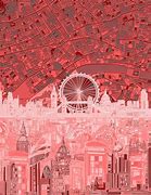 Image result for London Skyline Art