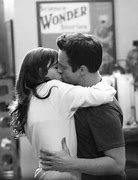 Image result for New Girl Nick and Jess Kiss