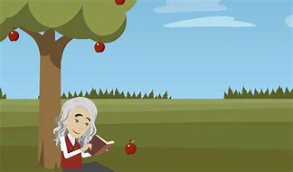 Image result for Isaac Newton Apple Cartoon
