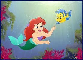 Image result for Little Mermaid Baby Background