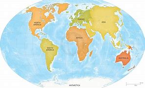 Image result for World Globe Continents