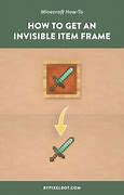 Image result for Minecraft Invisible Item Frame iPad