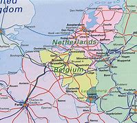 Image result for Map of Belgium and Netherlands