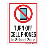 Image result for No Phones in School Germany Sign