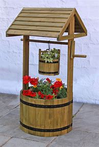 Image result for Wishing Well Planter Box