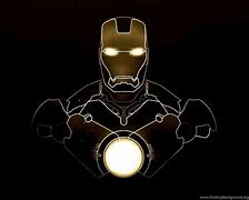 Image result for Iron Man Black White