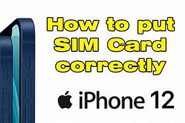 Image result for How to Insert Sim Card On iPhone 12