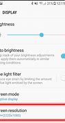 Image result for Samsung Settings Displauy