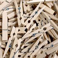 Image result for Wooden Laundry Clips