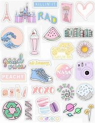 Image result for Aesthetic Stickers to Print Out HD
