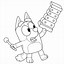Image result for Chili Bluey Coloring Page