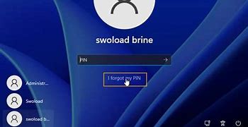 Image result for Forgot Pin Windows 11