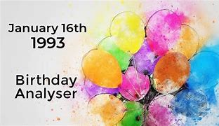 Image result for January 16 1993