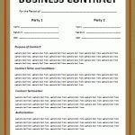 Image result for Small Business Employee Contract Template
