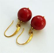 Image result for Red Keychain Earrings