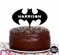Image result for Bat Birthday Cake Topper