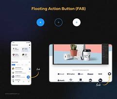 Image result for Floating Button UI Design