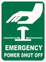 Image result for Emergency Power Shut Off Switch