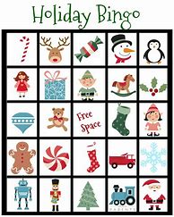Image result for Christmas Bingo Cards Print Out