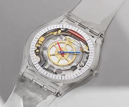 Image result for Clear Swatch Watch