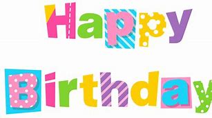 Image result for Colorful Happy Birthday Clip Art