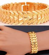 Image result for Gold Cuff Bracelet Costume Jewelry