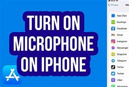Image result for Turn On Mic iPhone SE