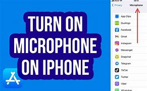 Image result for Turn On Mic iPhone SE