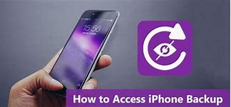 Image result for How to Back Up iPhone On Computer