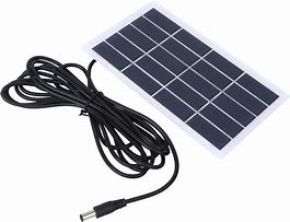 Image result for 5V Solar Panel with Battery