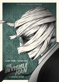 Image result for Classic Horror Movie Invisible Man Silhouette