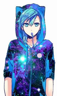 Image result for Anime Girl Galaxy Hoodie