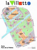 Image result for Paris La Villette Map