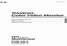 Image result for Trinitron Security Monitor
