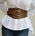 Image result for Women's Wide Leather Belts