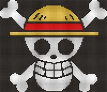 Image result for One Piece Skull Pixel Art