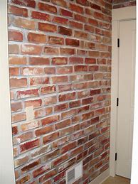 Image result for Faux Brick Wall