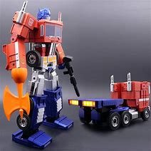 Image result for Optimus Prime Toy Robot