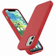 Image result for Picure of a Black Silicone Case On a Red iPhone 12