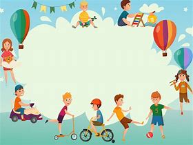 Image result for Kids Playing Clip Art Background