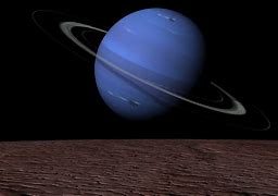 Image result for Neptune Rings and Triton Moon