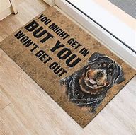 Image result for Rottweiler Doormat