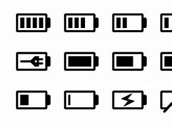 Image result for iOS 16 Bar Battery Icon