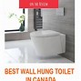 Image result for Wall Hung Toilet